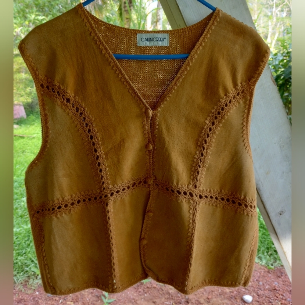 Vintage Leather Vest